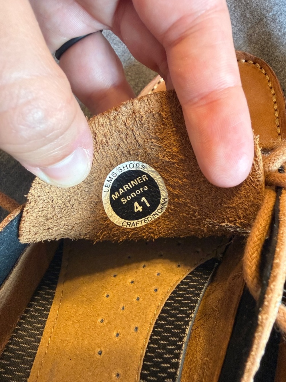 Lems Mariner Boat Shoe/ Loafer size 41 - Picture 2 of 6